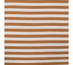 Yd Stripe - Caramel/White 1 cm