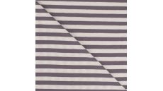 Yd Stripe - Grey/White 1 cm