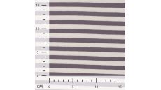Yd Stripe - Grey/White 1 cm