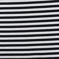 Yd Stripe - Black/White 1 cm