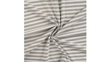 Yd Stripe - Earth Khaki/White 1 cm