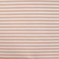 Yd Stripe - Dusty Salmon/White 1 cm