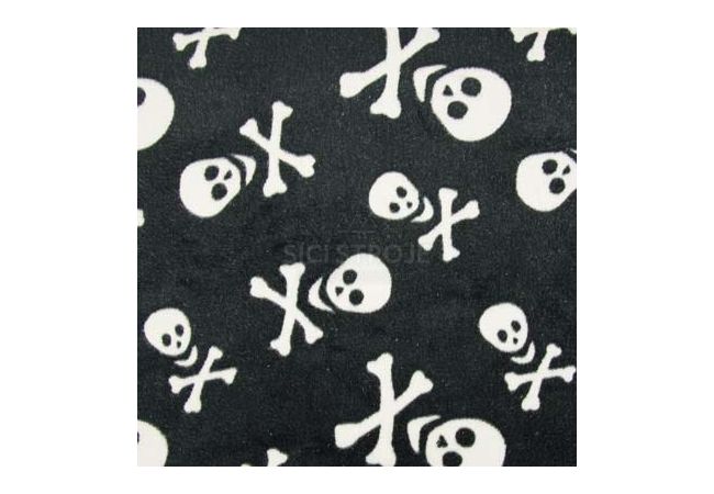 Fleece Jacquard Print - Skull
