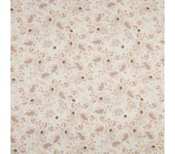 Digital Flower Prints - Camel Beige