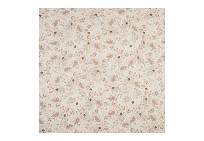 Digital Flower Prints - Camel Beige