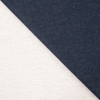 French Terry Glitter - Navy