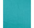 Mušelín / dvojitá gázovina - turquoise