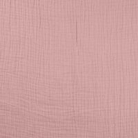Mušelín / dvojitá gázovina - dusty rose