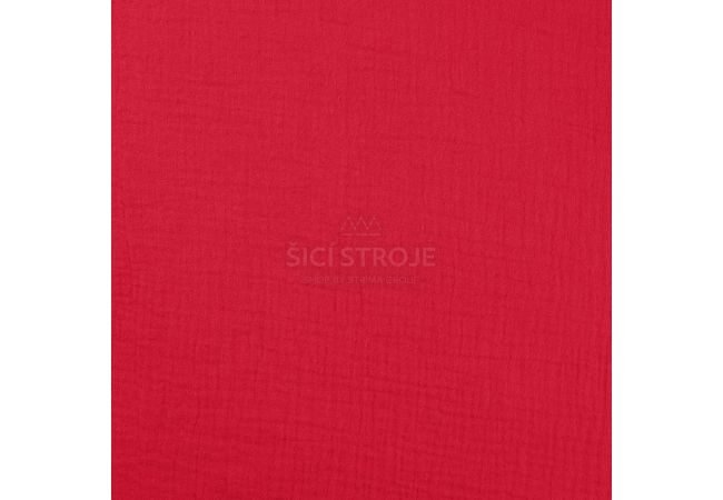 Mušelín / dvojitá gázovina - red