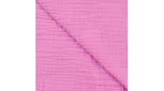 Mušelín / dvojitá gázovina - fuchsia