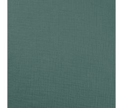 Mušelín / dvojitá gázovina - dusty green