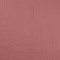 Mušelín / dvojitá gázovina - old pink