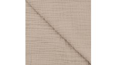 Mušelín / dvojitá gázovina - beige