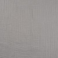 Mušelín / dvojitá gázovina - silver grey