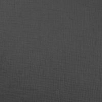 Mušelín / dvojitá gázovina - dark grey