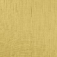 Mušelín / dvojitá gázovina - soft yellow