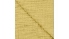 Mušelín / dvojitá gázovina - soft yellow