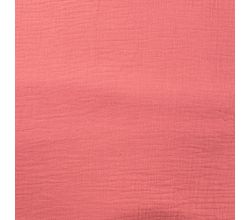 Mušelín / dvojitá gázovina - pink neon