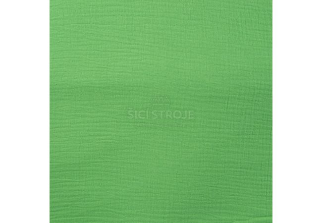 Mušelín / dvojitá gázovina - green neon
