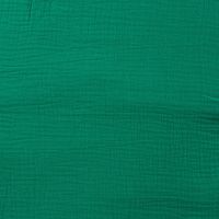 Mušelín / dvojitá gázovina - emerald
