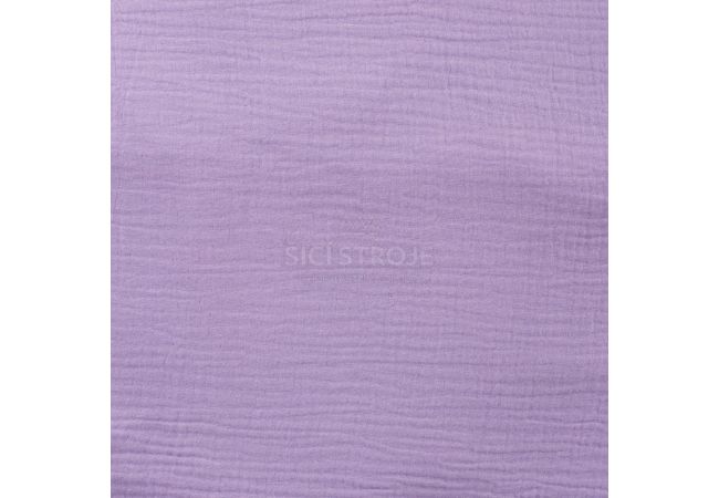 Mušelín / dvojitá gázovina - lilac