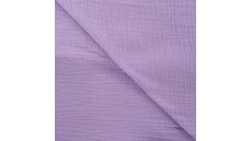Mušelín / dvojitá gázovina - lilac