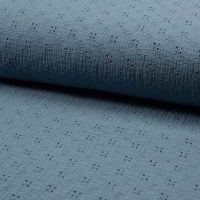 Bambino Embroidery - Dusty Blue