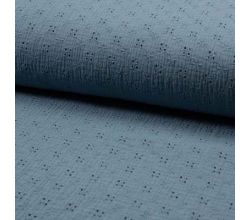 Bambino Embroidery - Dusty Blue