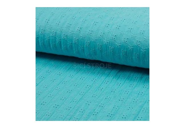 Bambino Embroidery - Turquoise