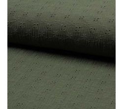 Bambino Embroidery - Khaki