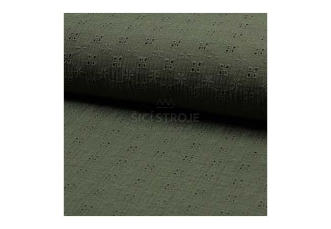 Bambino Embroidery - Khaki