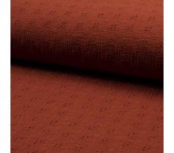 Bambino Embroidery - Rust