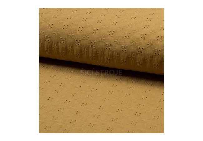 Bambino Embroidery - Caramel