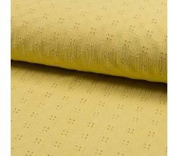 Bambino Embroidery - Dusty Yellow