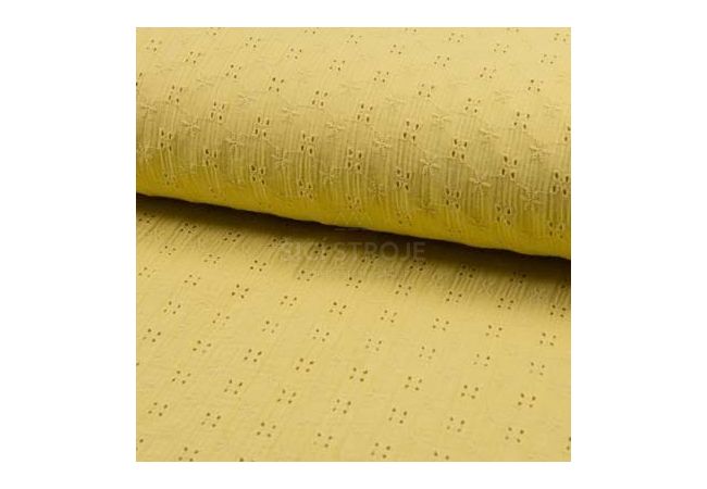 Bambino Embroidery - Dusty Yellow