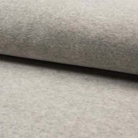 Jersey Fine Rib - Light Grey Melange