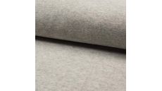 Jersey Fine Rib - Light Grey Melange