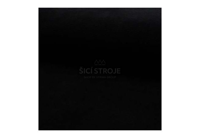 Jersey Fine Rib - Black