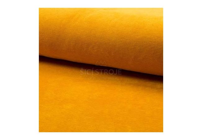 Jersey Fine Rib - Ochre