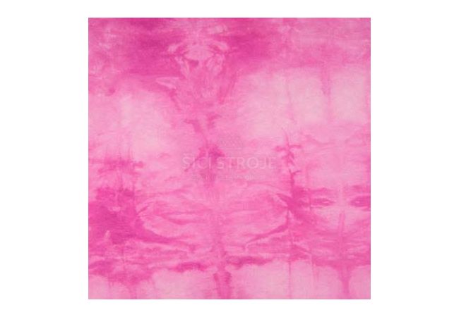 F. Terry Tie & Dye Brushed - Fuchsia