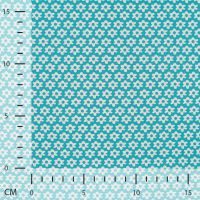 Minimals "Daisy" - Flower, Aqua/White