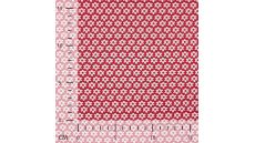Minimals "Daisy" - Flower, Bordeaux/White