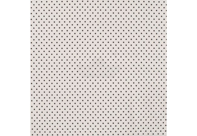Minimals "Daisy" - Small Dot, White/Black