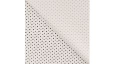 Minimals "Daisy" - Small Dot, White/Black