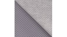 Minimals "Daisy" - Small Dot, Grey/White