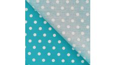 Minimals "Daisy" - Big Dot, Aqua/White