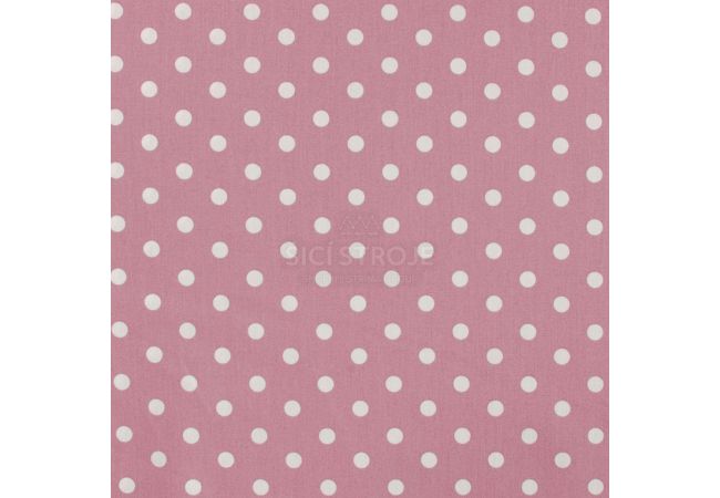 Minimals "Daisy" - Big Dot, Old Rose/White