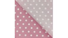 Minimals "Daisy" - Big Dot, Old Rose/White