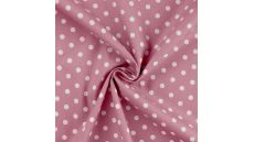 Minimals "Daisy" - Big Dot, Old Rose/White