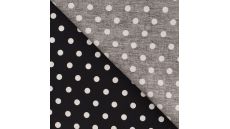 Minimals "Daisy" - Big Dot, Black/White